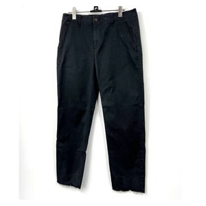 Rag &‎ Bone Pants Fit 2 Mid-Rise Action Loopback Chino Stretch Black 26 Womens